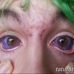 фото Тату на глазном яблоке от 13.02.2018 №038 - Eyeball tattoo - tatufoto.com