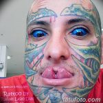 фото Тату на глазном яблоке от 13.02.2018 №079 - Eyeball tattoo - tatufoto.com