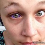 фото Тату на глазном яблоке от 13.02.2018 №092 - Eyeball tattoo - tatufoto.com