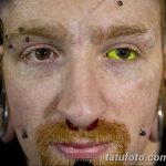 фото Тату на глазном яблоке от 13.02.2018 №102 - Eyeball tattoo - tatufoto.com