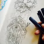 фото Эскизы тату оберегов от 17.02.2018 №070 - Sketches of tattoo amulets - tatufoto.com
