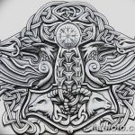 фото Эскизы тату оберегов от 17.02.2018 №185 - Sketches of tattoo amulets - tatufoto.com