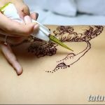 фото рисунки хной на теле от 12.02.2018 №003 - drawings of henna on - tatufoto.com