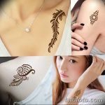 фото рисунки хной на теле от 12.02.2018 №015 - drawings of henna on - tatufoto.com
