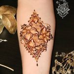 фото рисунки хной на теле от 12.02.2018 №047 - drawings of henna on - tatufoto.com