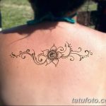 фото рисунки хной на теле от 12.02.2018 №058 - drawings of henna on - tatufoto.com