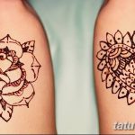 фото рисунки хной на теле от 12.02.2018 №156 - drawings of henna on - tatufoto.com