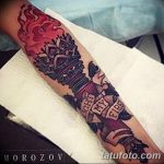 фото рисунок тату факел от 07.02.2018 №042 - torch tattoo - tatufoto.com