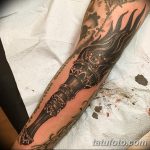 фото рисунок тату факел от 07.02.2018 №047 - torch tattoo - tatufoto.com