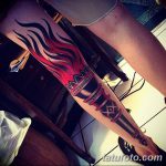 фото рисунок тату факел от 07.02.2018 №070 - torch tattoo - tatufoto.com