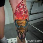 фото рисунок тату факел от 07.02.2018 №085 - torch tattoo - tatufoto.com