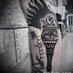 фото рисунок тату факел от 07.02.2018 №095 - torch tattoo - tatufoto.com
