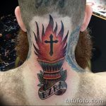 фото рисунок тату факел от 07.02.2018 №099 - torch tattoo - tatufoto.com