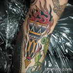 фото рисунок тату факел от 07.02.2018 №117 - torch tattoo - tatufoto.com