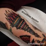 фото рисунок тату факел от 07.02.2018 №154 - torch tattoo - tatufoto.com