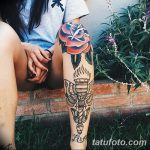 фото рисунок тату факел от 07.02.2018 №155 - torch tattoo - tatufoto.com
