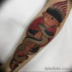 фото рисунок тату факел от 07.02.2018 №160 - torch tattoo - tatufoto.com