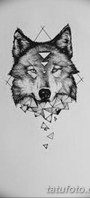 фото тату белый волк от 07.02.2018 №048 — white wolf tattoo — tatufoto.com