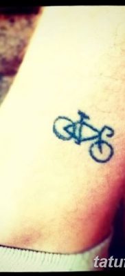 фото тату велосипед от 10.02.2018 №011 — tattoo bicycle — tatufoto.com