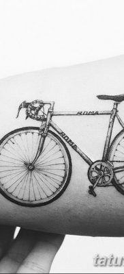 фото тату велосипед от 10.02.2018 №019 — tattoo bicycle — tatufoto.com