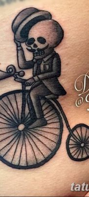 фото тату велосипед от 10.02.2018 №025 — tattoo bicycle — tatufoto.com
