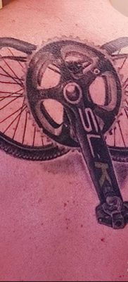 фото тату велосипед от 10.02.2018 №042 — tattoo bicycle — tatufoto.com