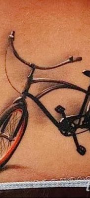 фото тату велосипед от 10.02.2018 №047 — tattoo bicycle — tatufoto.com