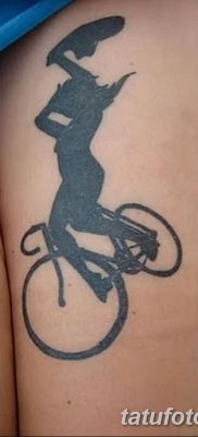 фото тату велосипед от 10.02.2018 №055 — tattoo bicycle — tatufoto.com