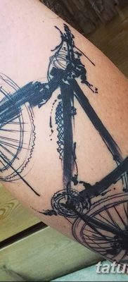 фото тату велосипед от 10.02.2018 №056 — tattoo bicycle — tatufoto.com