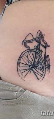 фото тату велосипед от 10.02.2018 №057 — tattoo bicycle — tatufoto.com