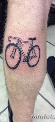 фото тату велосипед от 10.02.2018 №060 — tattoo bicycle — tatufoto.com