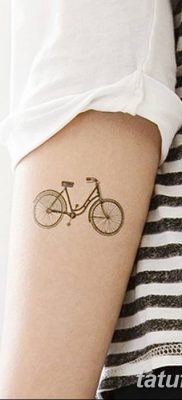 фото тату велосипед от 10.02.2018 №074 — tattoo bicycle — tatufoto.com