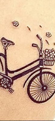 фото тату велосипед от 10.02.2018 №140 — tattoo bicycle — tatufoto.com