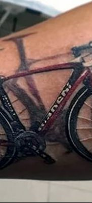 фото тату велосипед от 10.02.2018 №145 — tattoo bicycle — tatufoto.com