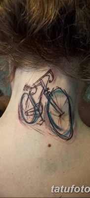 фото тату велосипед от 10.02.2018 №146 — tattoo bicycle — tatufoto.com