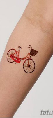 фото тату велосипед от 10.02.2018 №148 — tattoo bicycle — tatufoto.com
