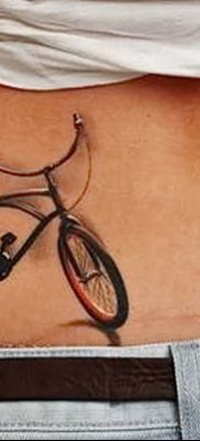 фото тату велосипед от 10.02.2018 №150 — tattoo bicycle — tatufoto.com