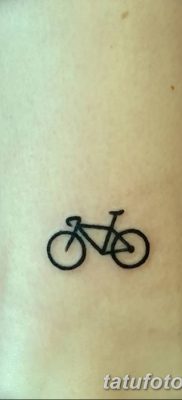 фото тату велосипед от 10.02.2018 №152 — tattoo bicycle — tatufoto.com