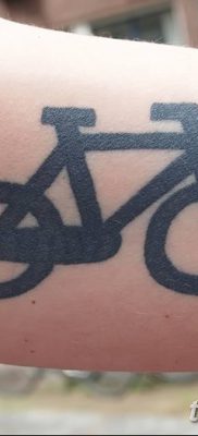 фото тату велосипед от 10.02.2018 №152 — tattoo bicycle — tatufoto.com 237353463