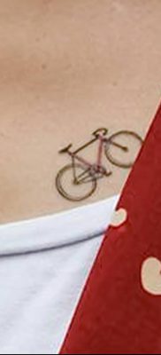 фото тату велосипед от 10.02.2018 №155 — tattoo bicycle — tatufoto.com