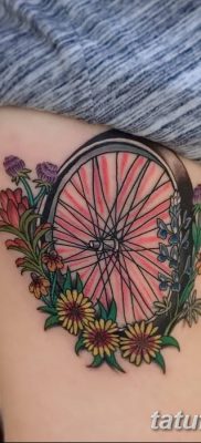 фото тату велосипед от 10.02.2018 №158 — tattoo bicycle — tatufoto.com