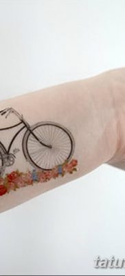 фото тату велосипед от 10.02.2018 №160 — tattoo bicycle — tatufoto.com