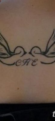фото тату голубки от 02.02.2018 №008 — tattoo of the dove — tatufoto.com