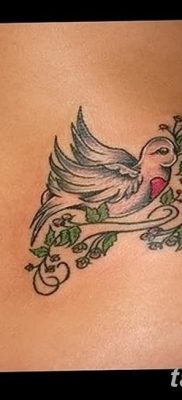фото тату голубки от 02.02.2018 №031 — tattoo of the dove — tatufoto.com