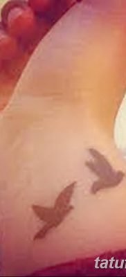 фото тату голубки от 02.02.2018 №032 — tattoo of the dove — tatufoto.com