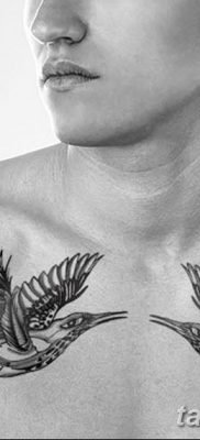 фото тату голубки от 02.02.2018 №036 — tattoo of the dove — tatufoto.com