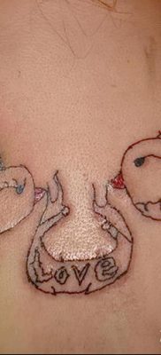 фото тату голубки от 02.02.2018 №039 — tattoo of the dove — tatufoto.com