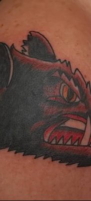 фото тату кабан от 12.02.2018 №003 — tattoo boar — tatufoto.com