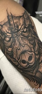 фото тату кабан от 12.02.2018 №027 — tattoo boar — tatufoto.com