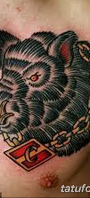 фото тату кабан от 12.02.2018 №045 — tattoo boar — tatufoto.com
